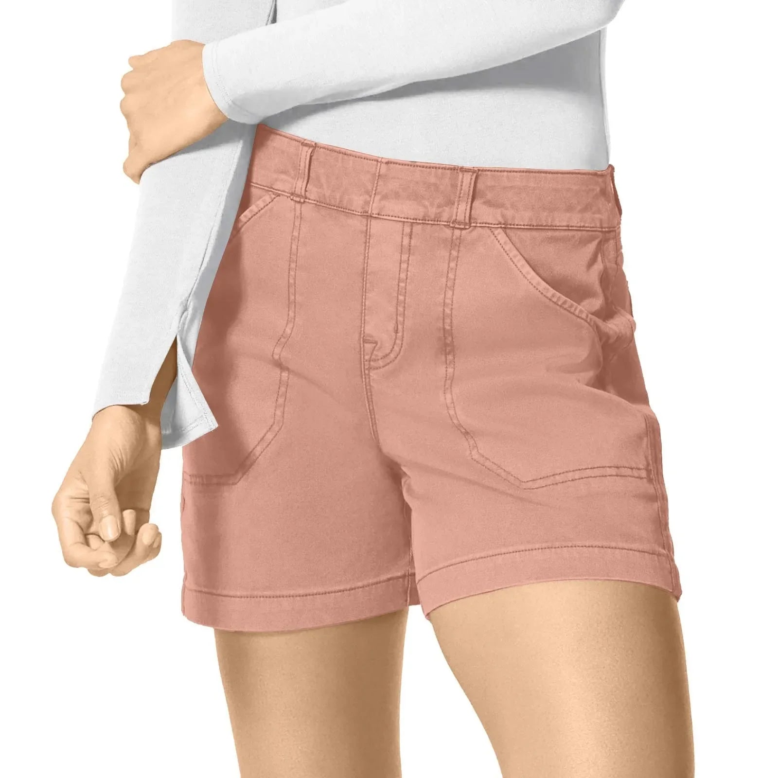Summer Stretch Denim Shorts