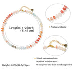 Rainbow Gemstone Choker Necklace