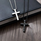 Vnox Cross Pendant Necklace