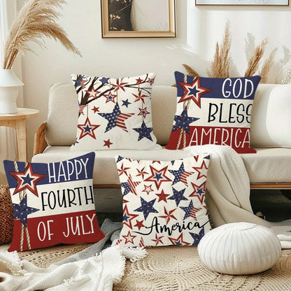 4th of July Pillow Cover