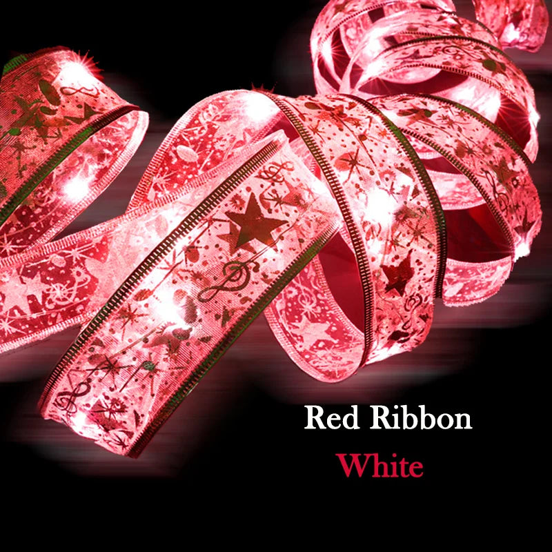 LED Christmas Ribbon Lights