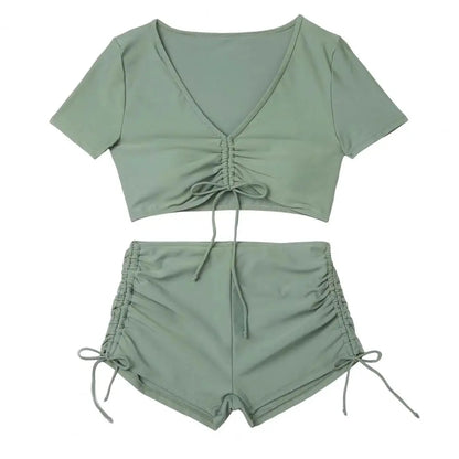 Women's V-Neck Bikini Set