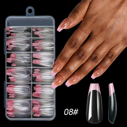 Multicolor Acrylic Nail Tips