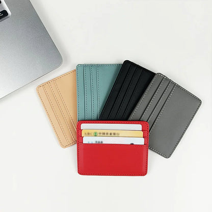 PU Leather Card Wallet