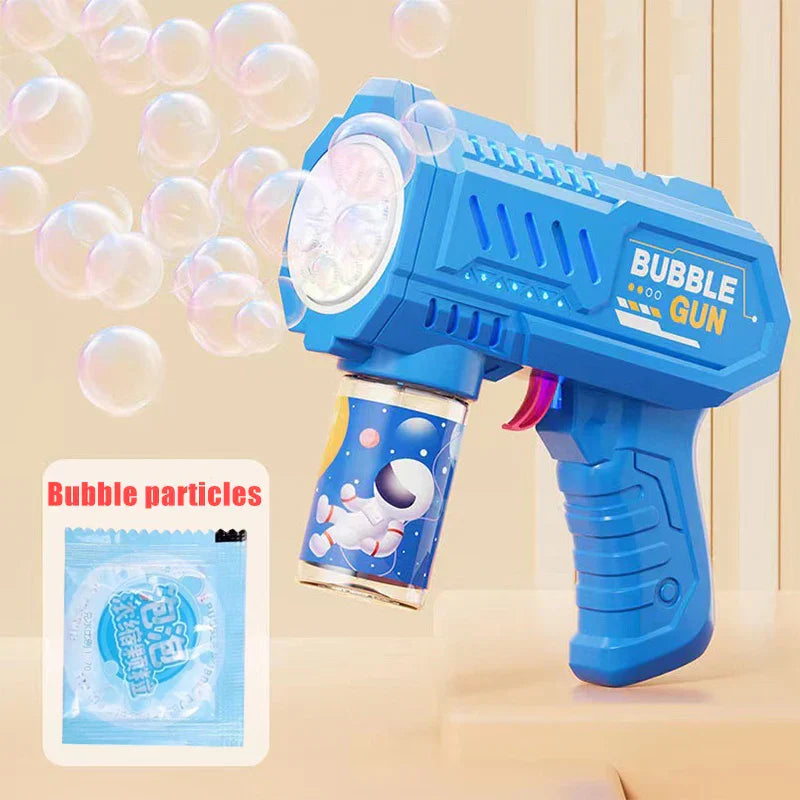 Automatic bubble gun