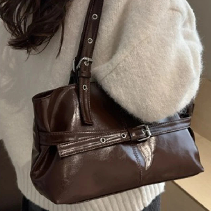 PU Leather Casual Tote