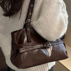 PU Leather Casual Tote