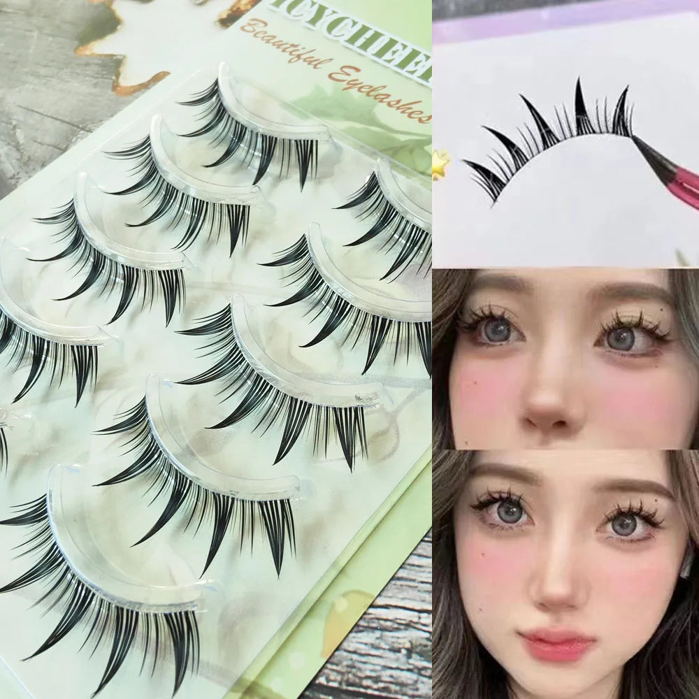 Cross Strip Eyelashes Set