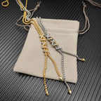 Sterling Silver Tassel Pendant Necklace