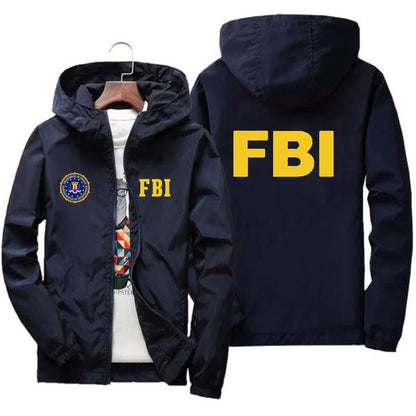 FBI Printed Man Jacket