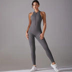 Nylon Solid Sleeveless True-To-Size Fit Shaping Bodysuit