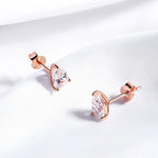 Pear Cut Moissanite Earrings