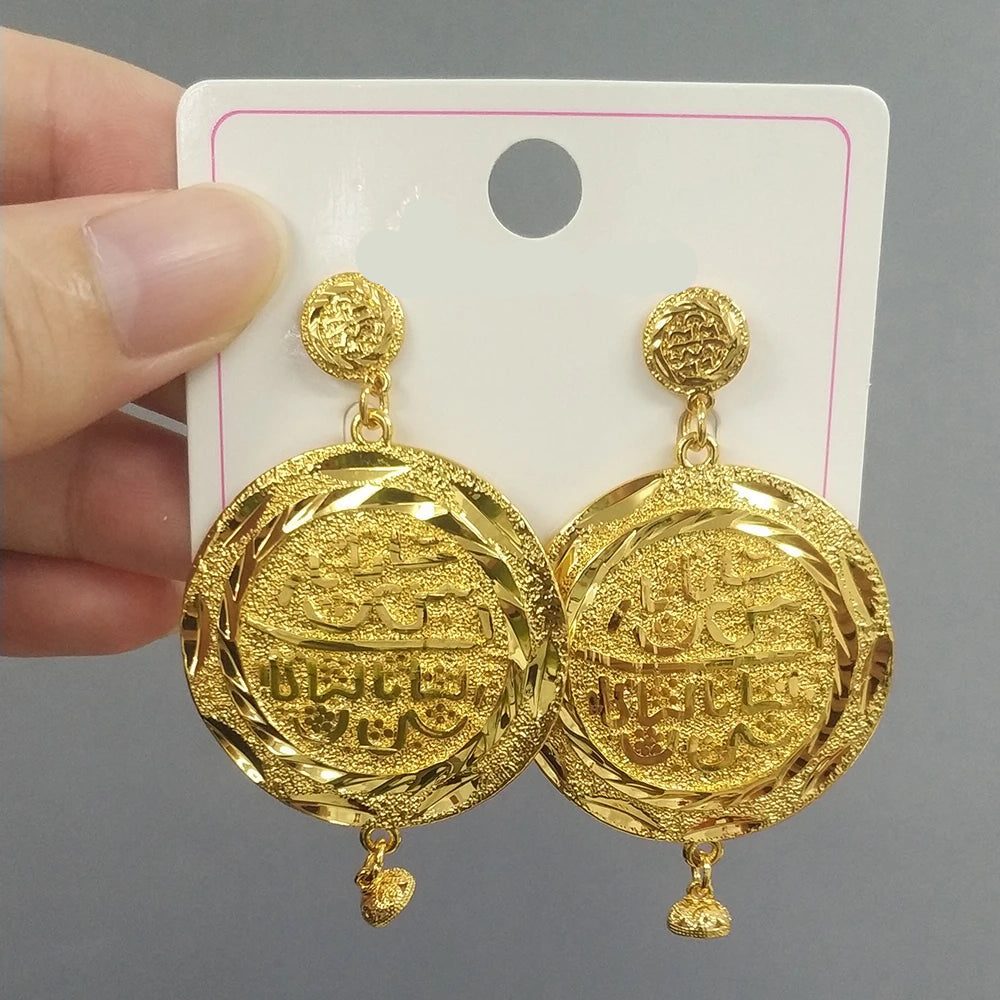 Gold Twisted Hoop Earrings