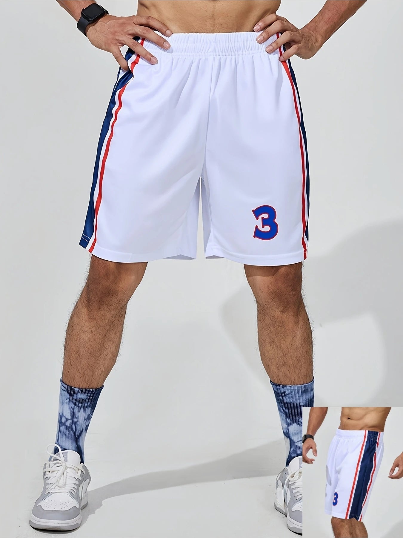 Retro Quick-Dry Basketball Shorts