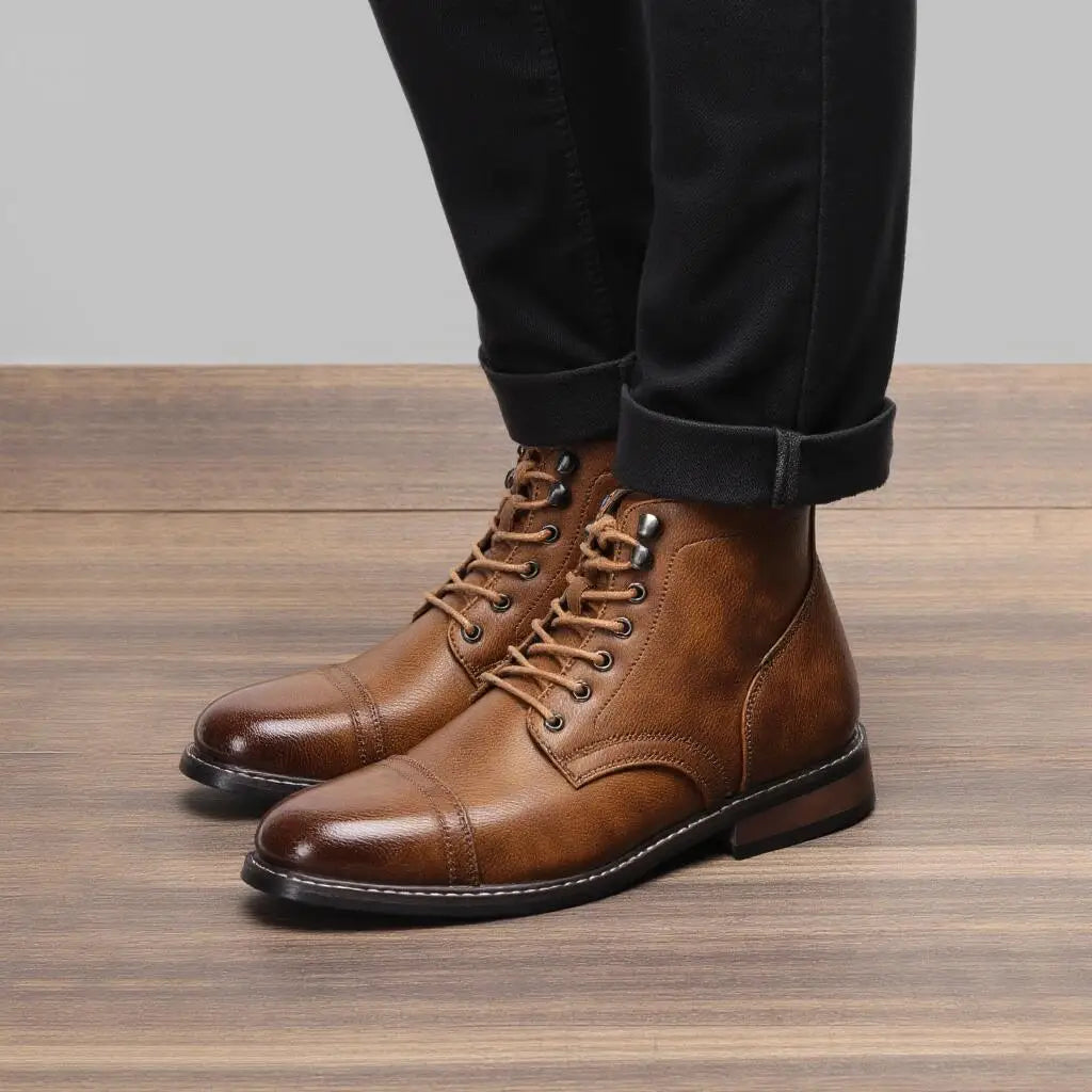 Concise Style Desert Boots