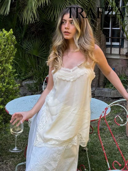 Summer V-Neck Lace Camisole