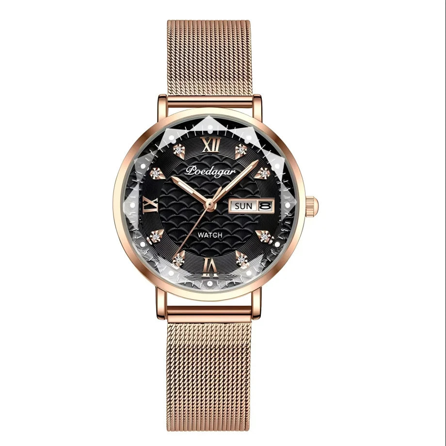 Luminous Steel Watch