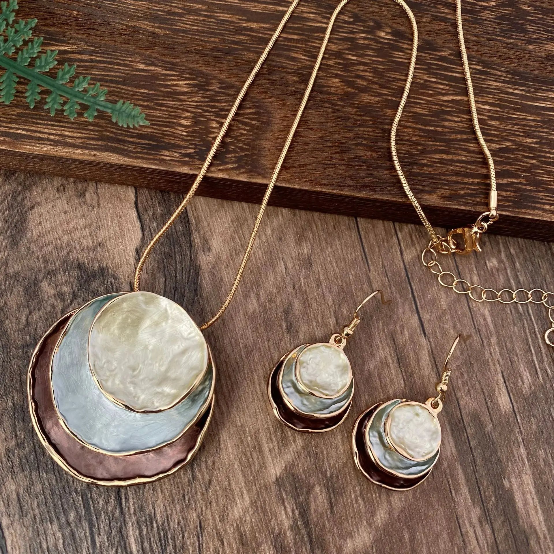 Vintage Irregular Jewelry Set