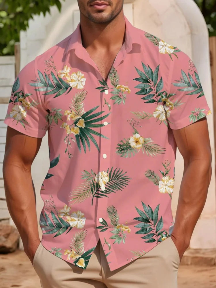 Beach Print Casual Shirt