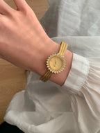 Round Alloy Watch