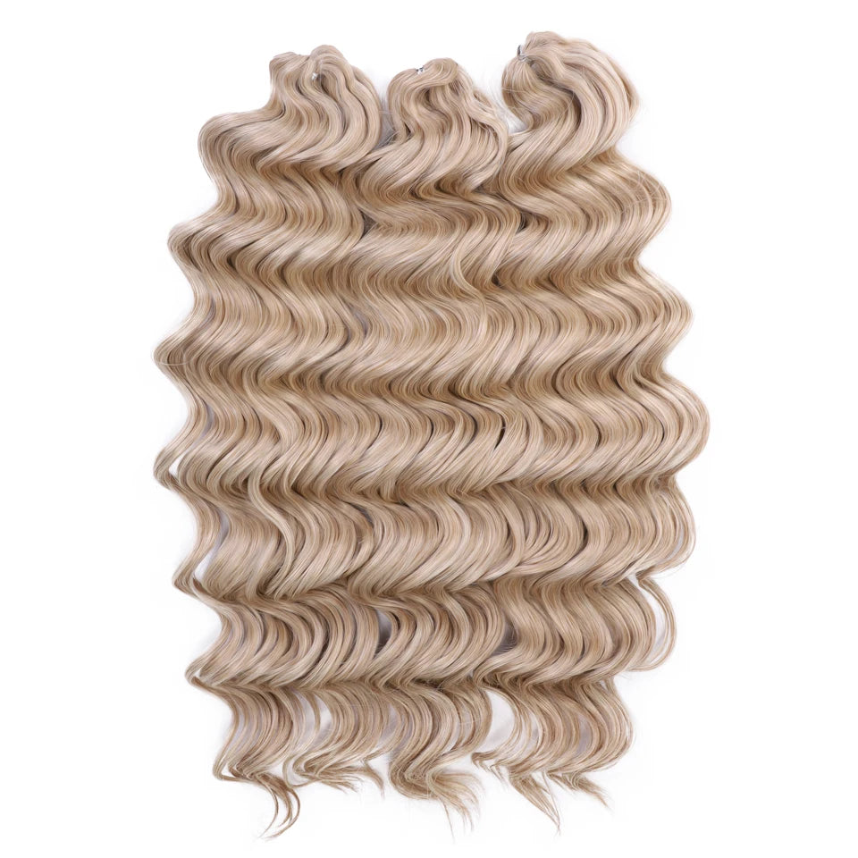 Deep Wave Hair Strands