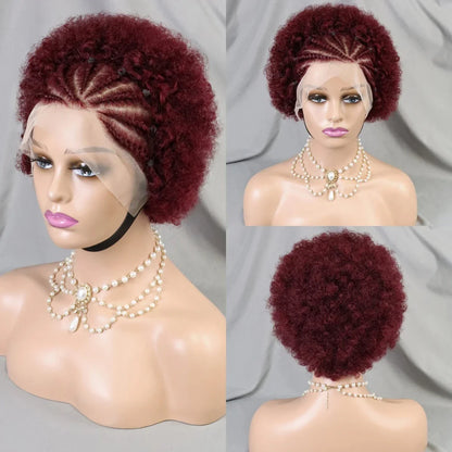 Short Afro Curly Wig