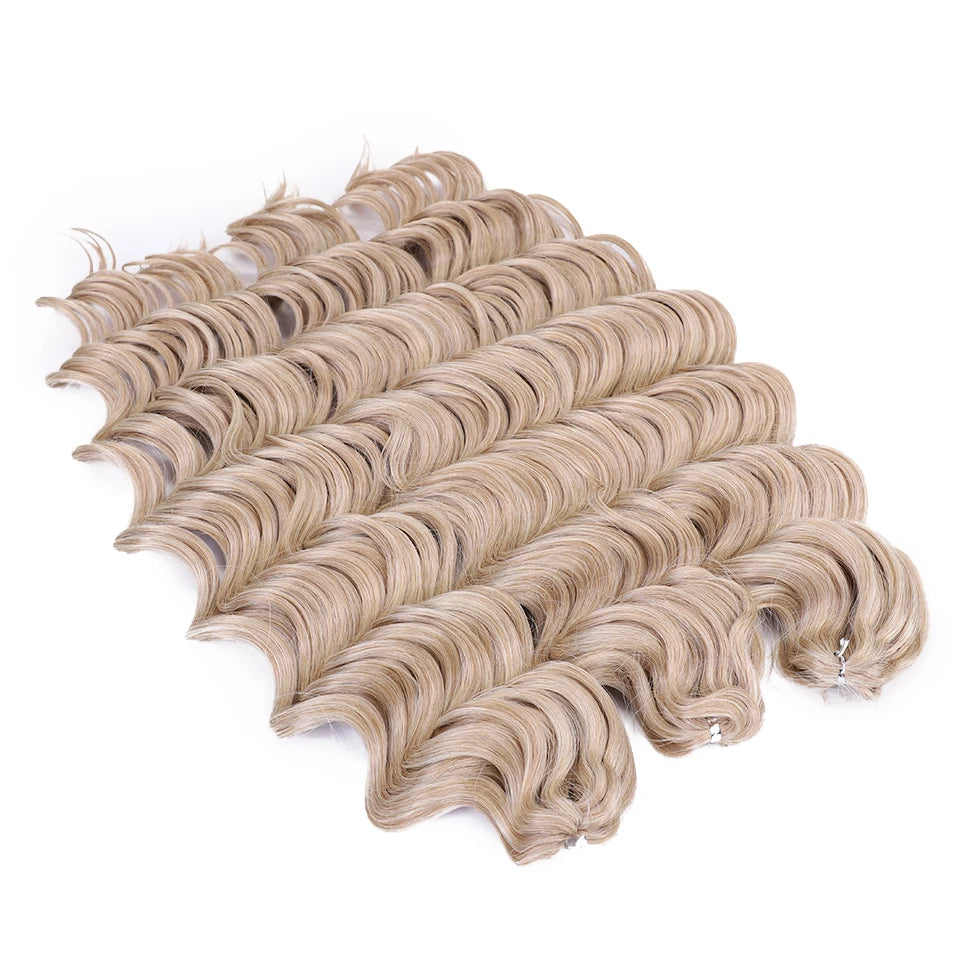 Deep Wave Hair Strands