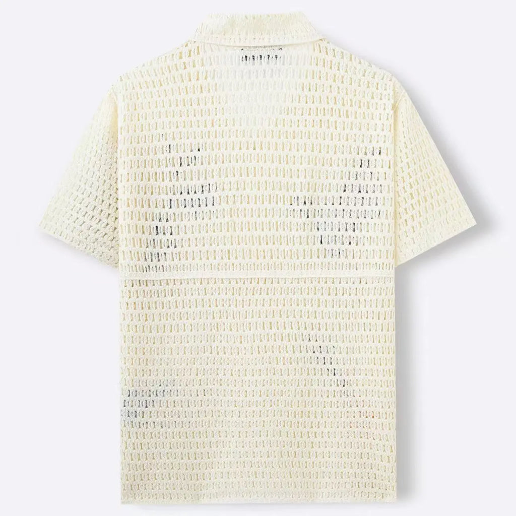 Printed Lace Casual Shirt
