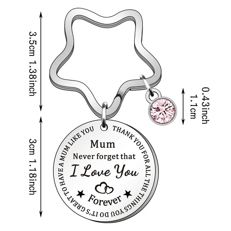 Forever Mother's Day Keychain
