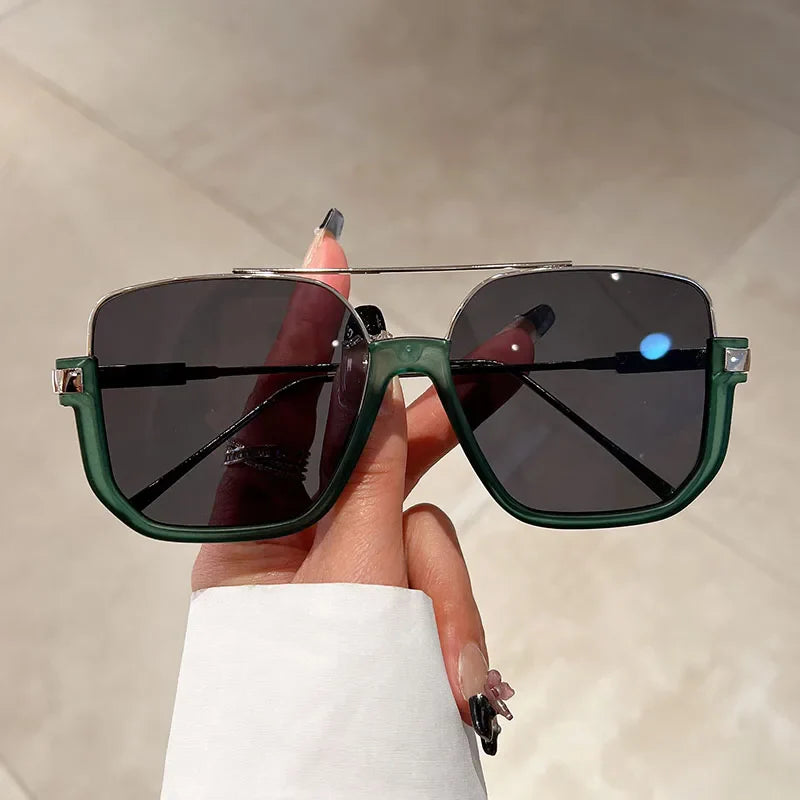 Vintage Oversized Square Sunglasses