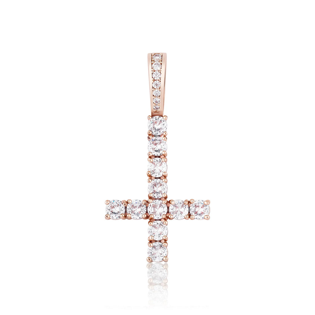 JINAO Iced Cross Necklace