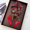 Cashew Print Square Shawl Scarf