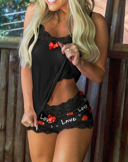 Valentine Heart Pajama Set