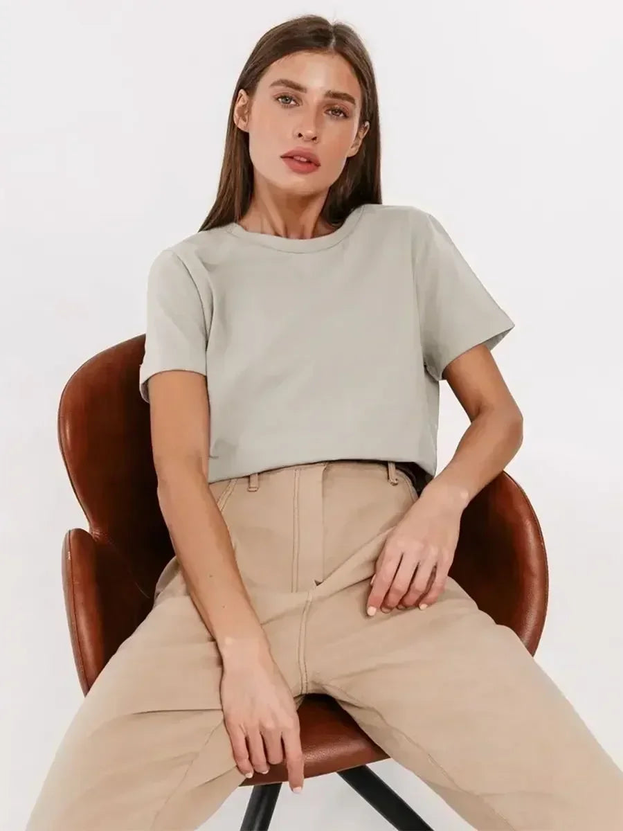 Everyday 100% Cotton Broadcloth Top