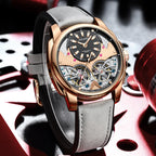 AILANG Tourbillon Leather Automatic Watch