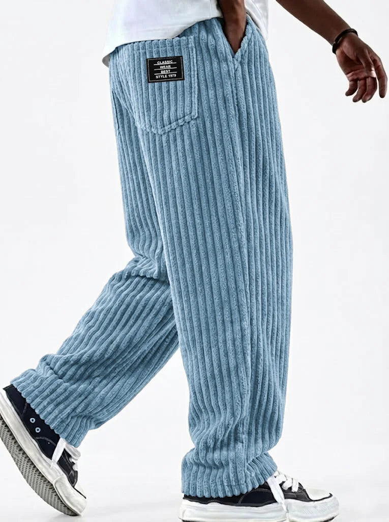 Corduroy Knit Casual Pants