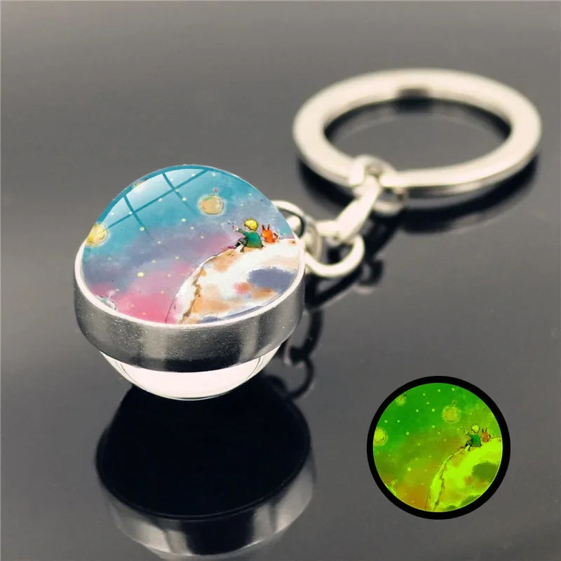 Luminous Little Prince Keychain
