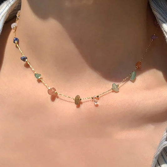 Cute Crystal Choker Necklace