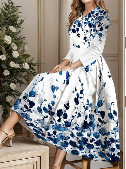 Casual Spring Floral Dress