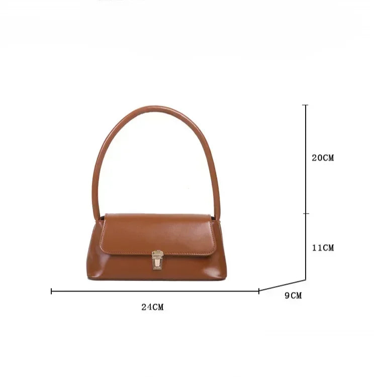 PU Saddle Shoulder Bag