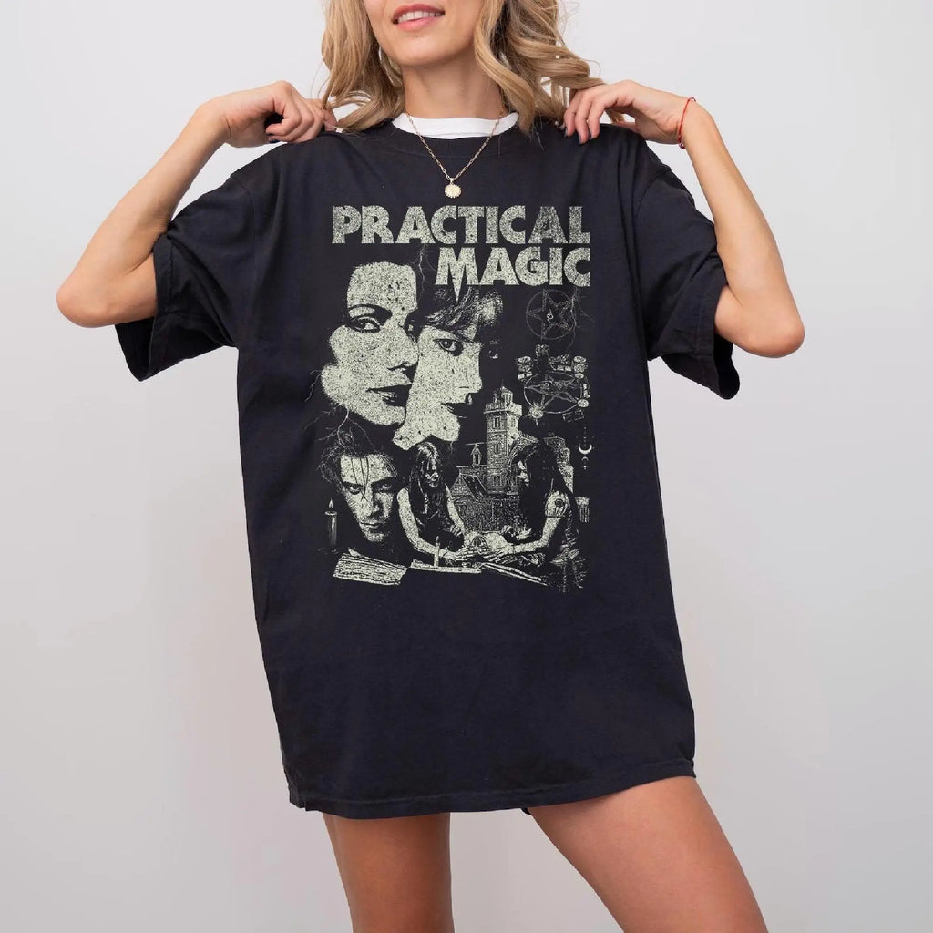 Vintage Movie Graphic Print T-Shirt