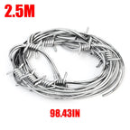 Fake Barbed Wire Fence Prop
