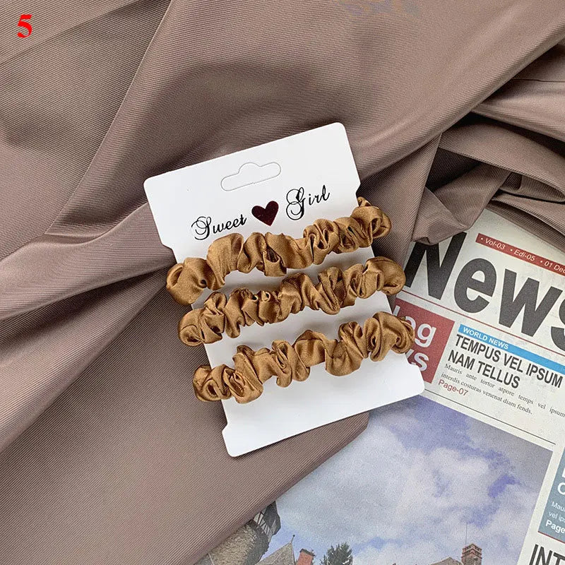 Satin Scrunchie Set