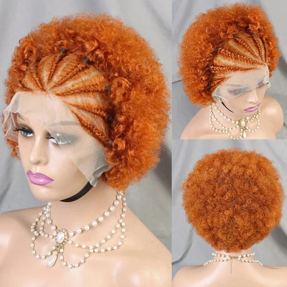 Short Afro Curly Wig