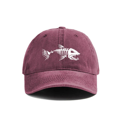 Fish Bone Baseball Cap