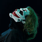 Geometric Cyberpunk Clown Mask