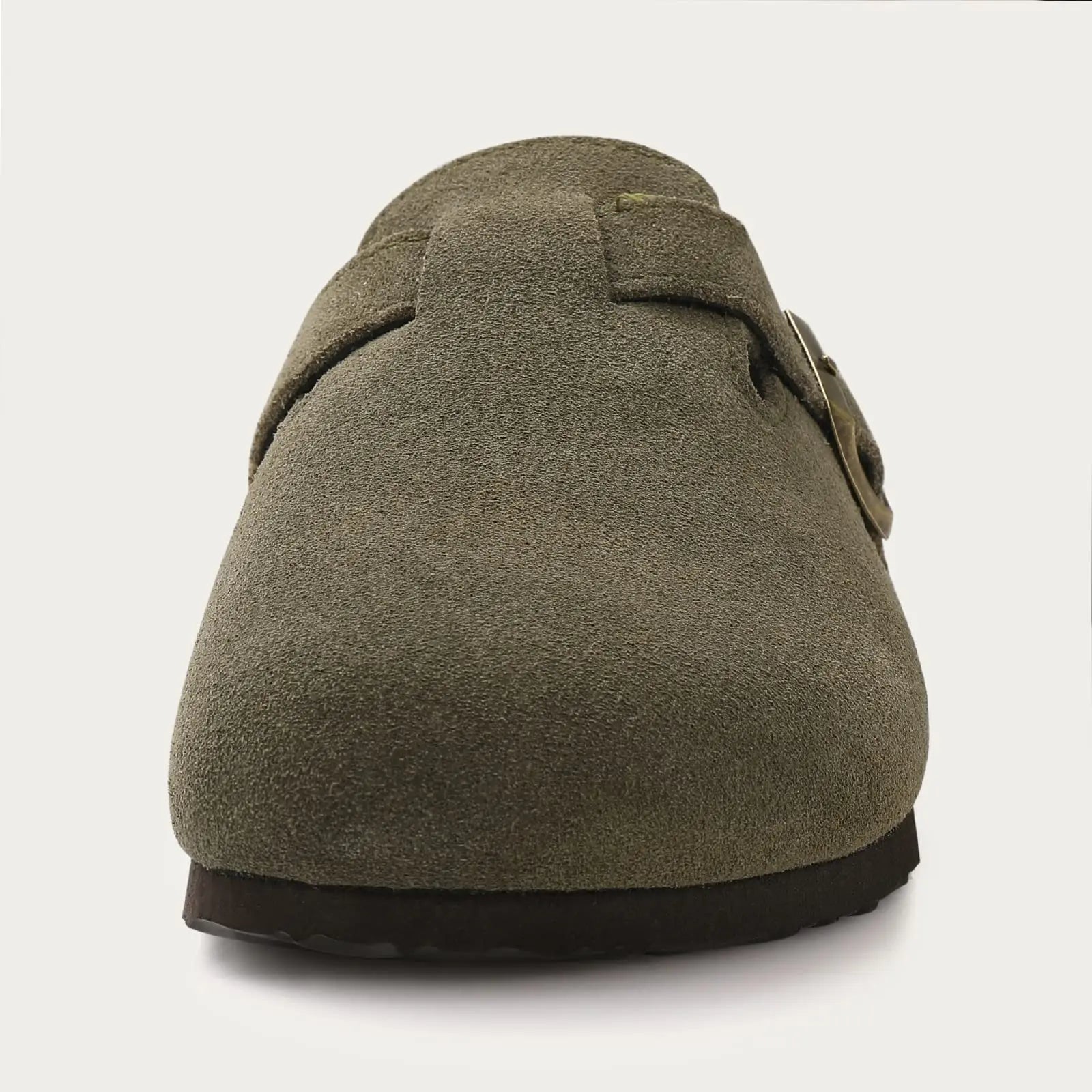 Suede Cork Clogs