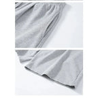 Elastic Cotton Drawstring Shorts