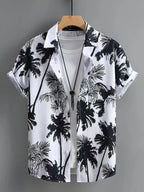Beach Print Casual Shirt