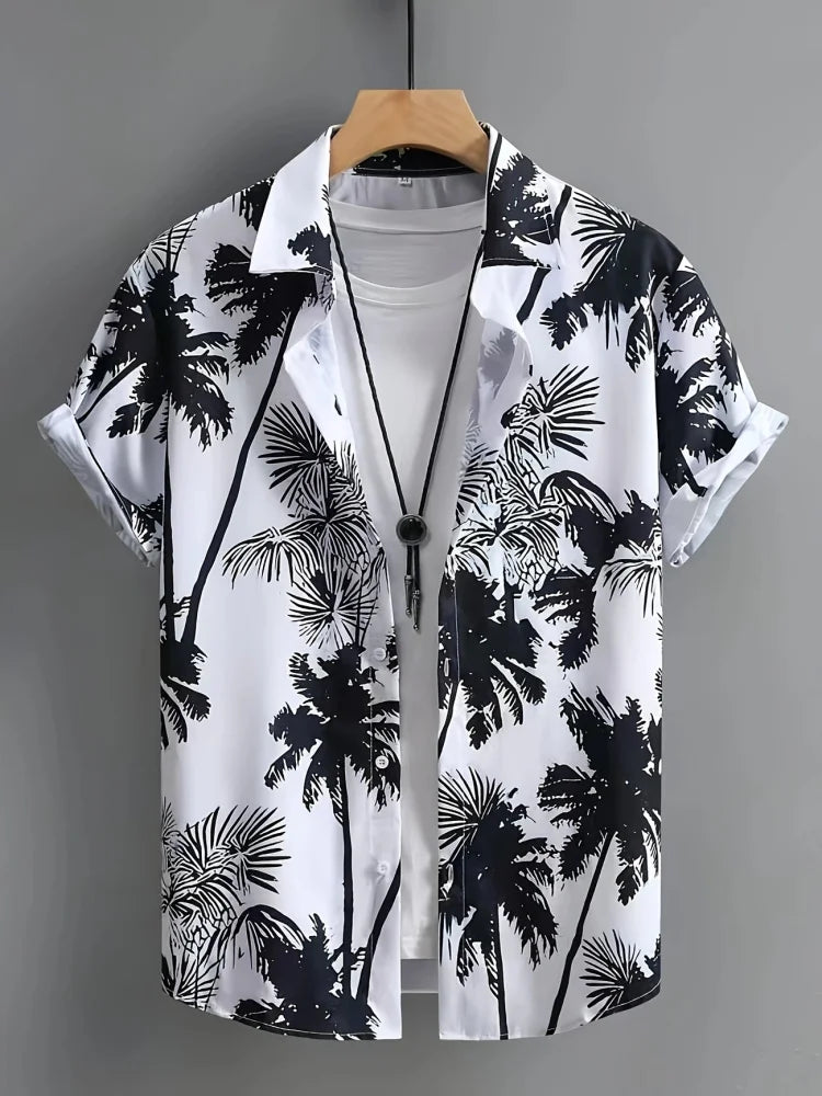 Beach Print Casual Shirt